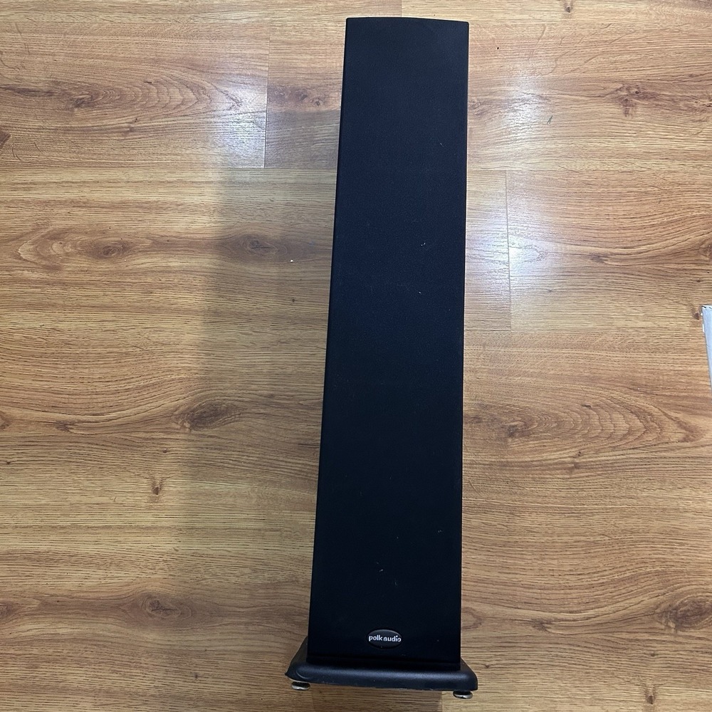 Polk Audio R40 Tower Speaker Black Floor Standing HiFi Stereo Single Tested